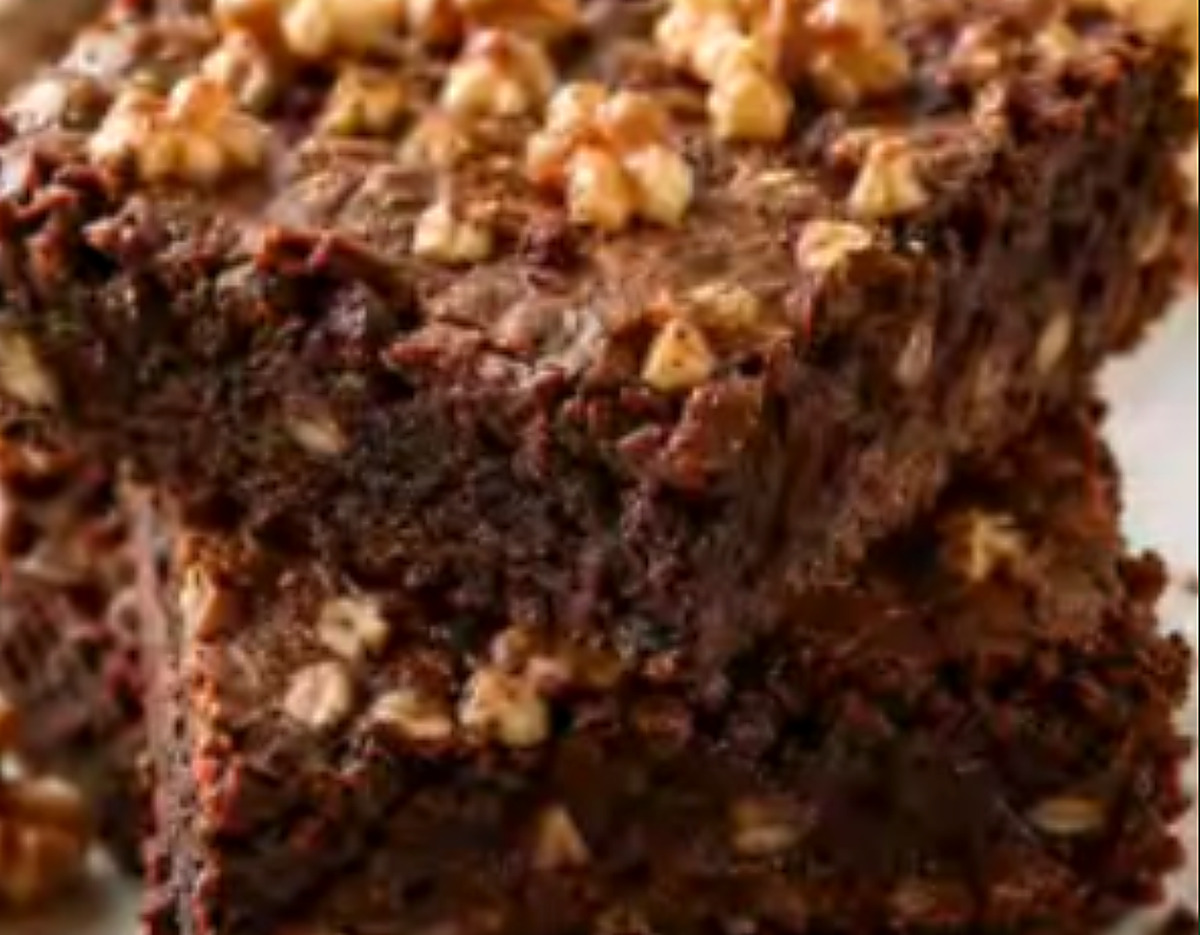 Vital Bite: brownie de banana y avena con nueces